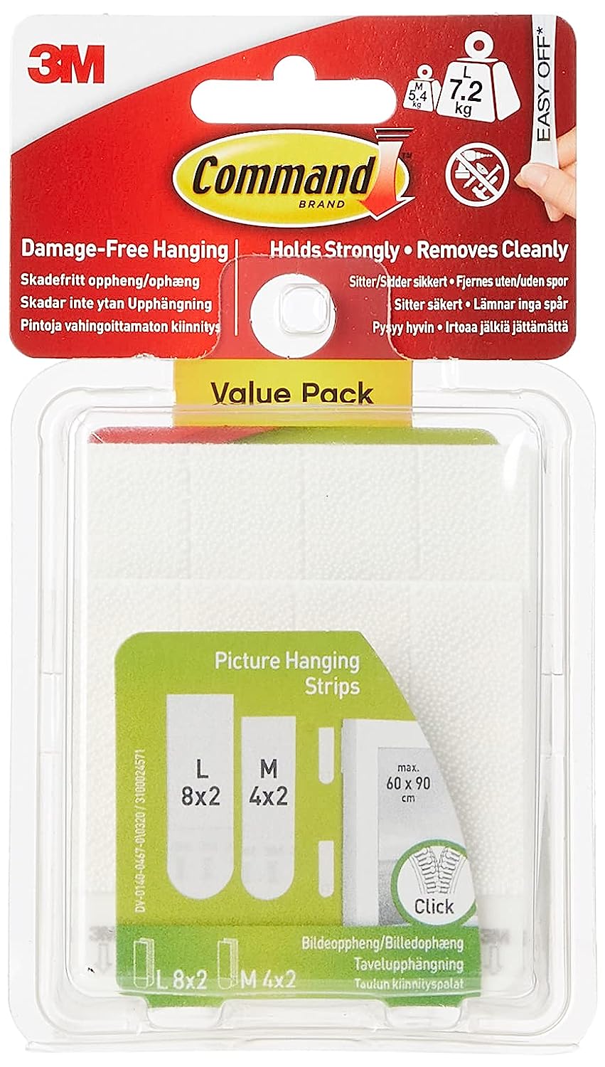 230527223522517_1 3M Picture Hanging Strips Medium/Large 8 Med Strips, 16 Lg Strips per Pack (17209-ES) - Image 1